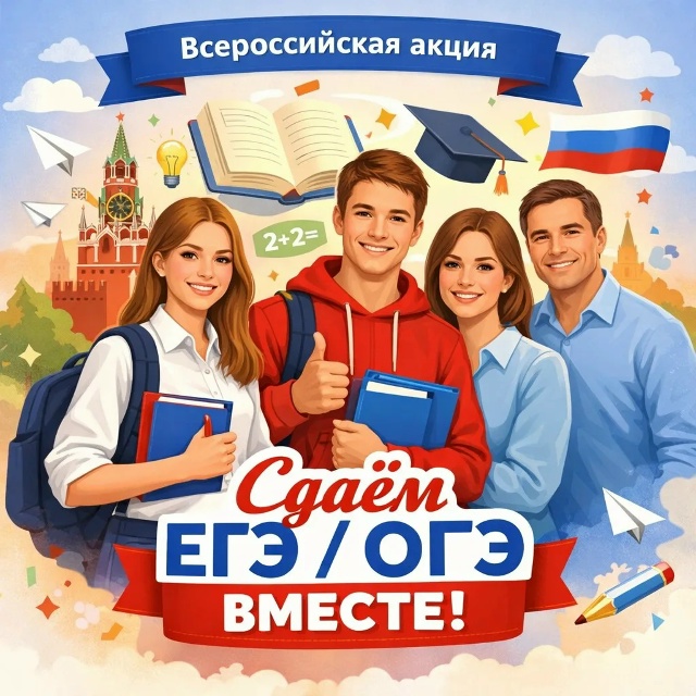 «Сдаем ОГЭ (ЕГЭ) вместе».